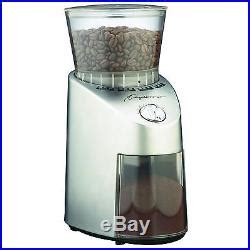 capresso metal die-cast housing conical burr grinder 565.04|Capresso coffee grinder die cast.